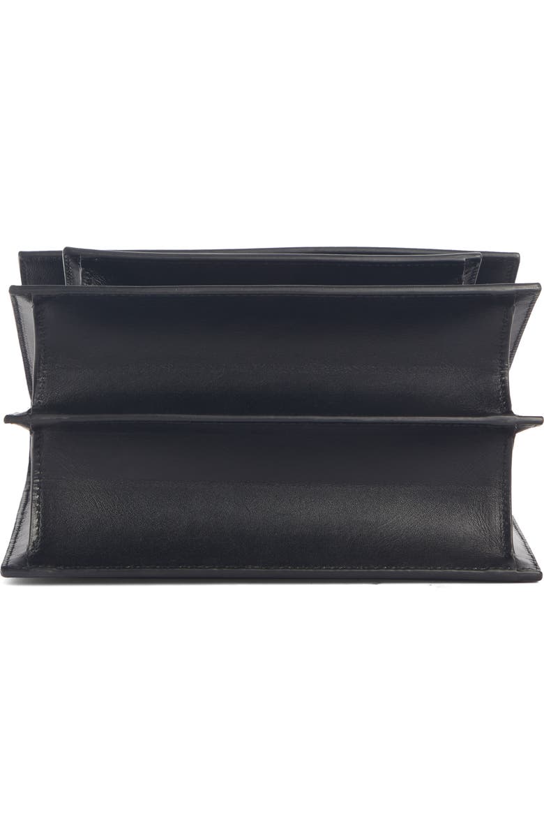 Balenciaga Sharp Leather Shoulder Bag, Alternate, color,