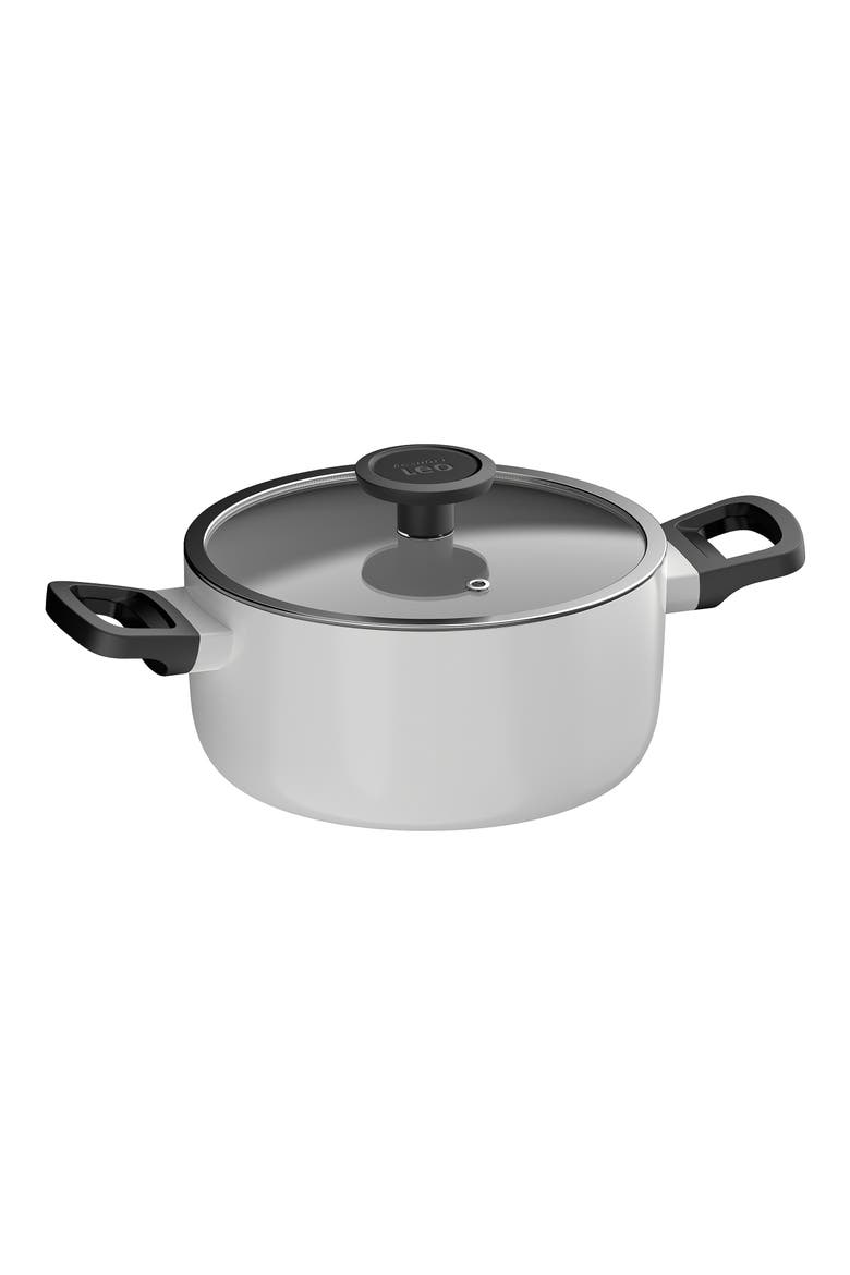 Leo Glints 3-Quart Stockpot, Main, color, SPIRIT