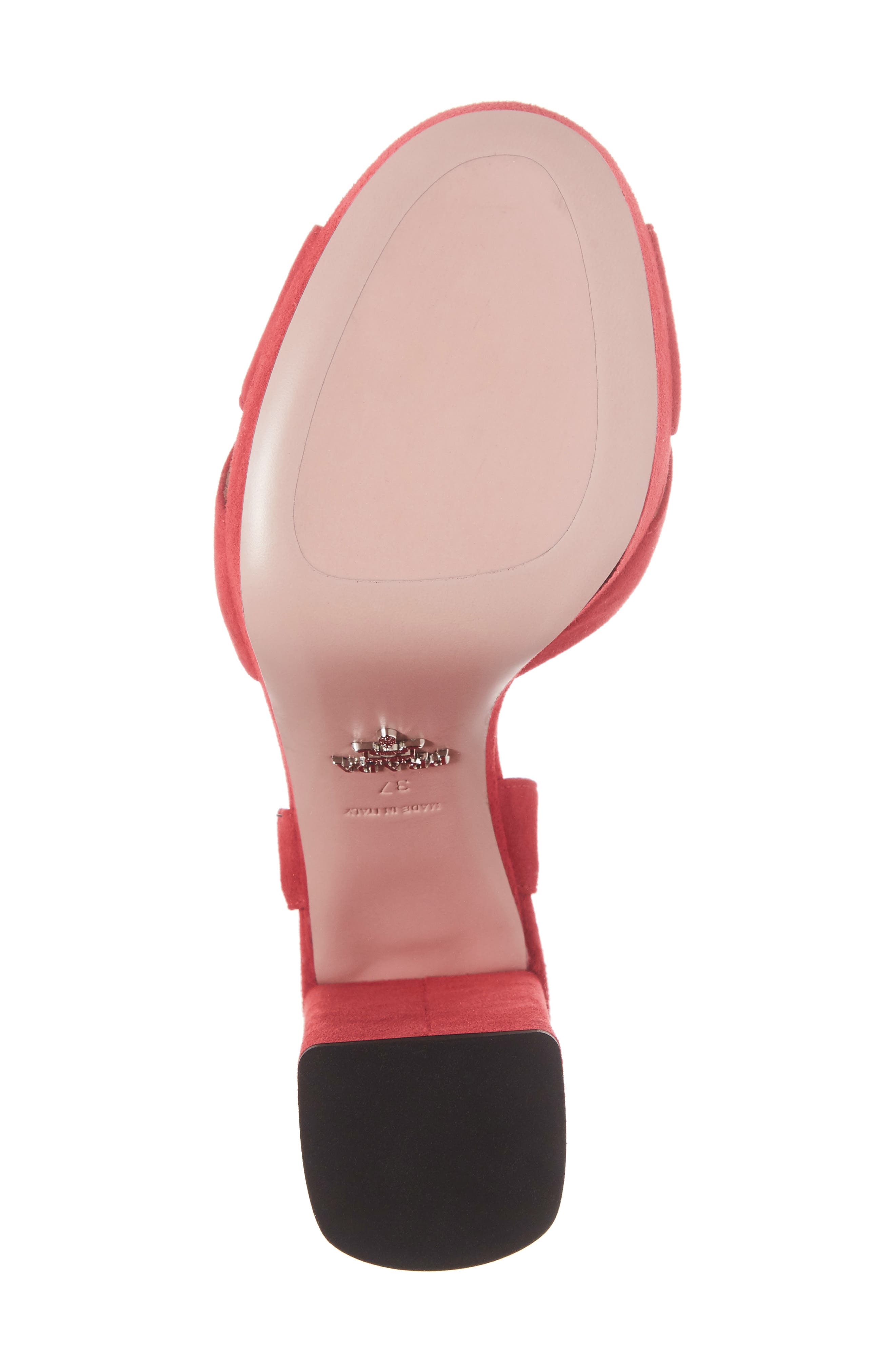 Block Heel Platform Sandal, Alternate, color, CORALLO