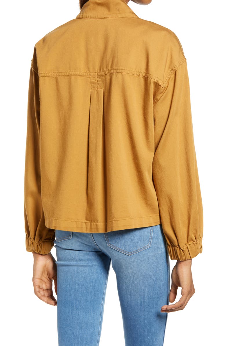Madewell Bayview Balloon Sleeve Jacket, Alternate, color,