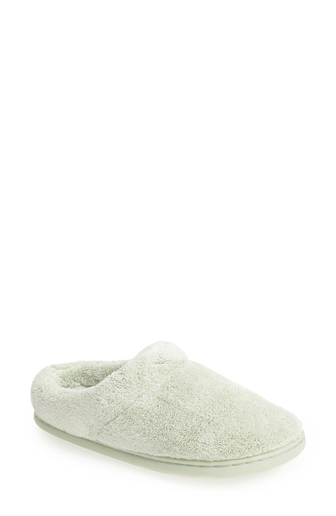 'Windsock' Slipper, Main, color, LIGHT GREEN