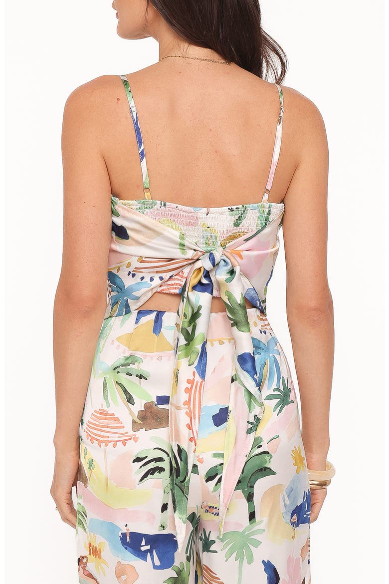 Alba Scarf Top, Alternate, color, CREAM RESORT ISLE