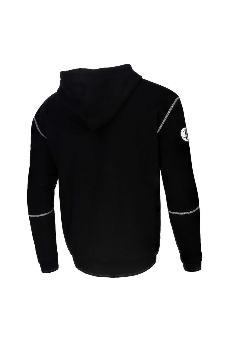 Unisex Black Stadium Essentials Brooklyn Nets Monument Pullover Hoodie, Alternate, color, Black