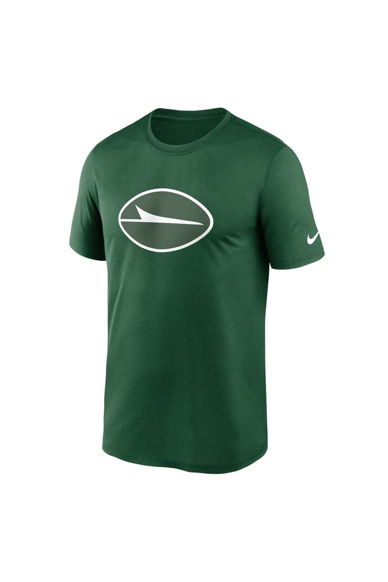 Men's Nike Green New York Jets Primetime Legend Logo Performance T-Shirt, Alternate, color, Green