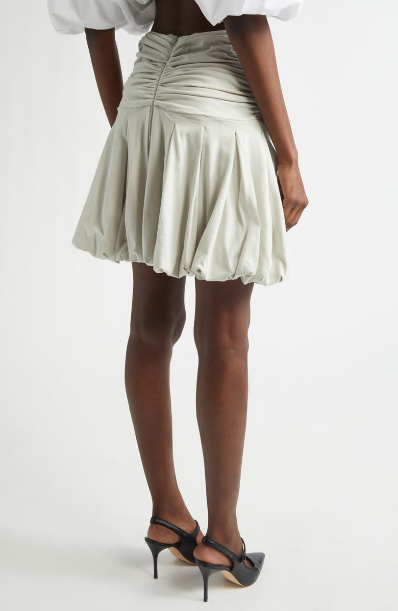 renaissance renaissance Qajar Pleated Bubble Hem Jersey Miniskirt, Alternate, color, 