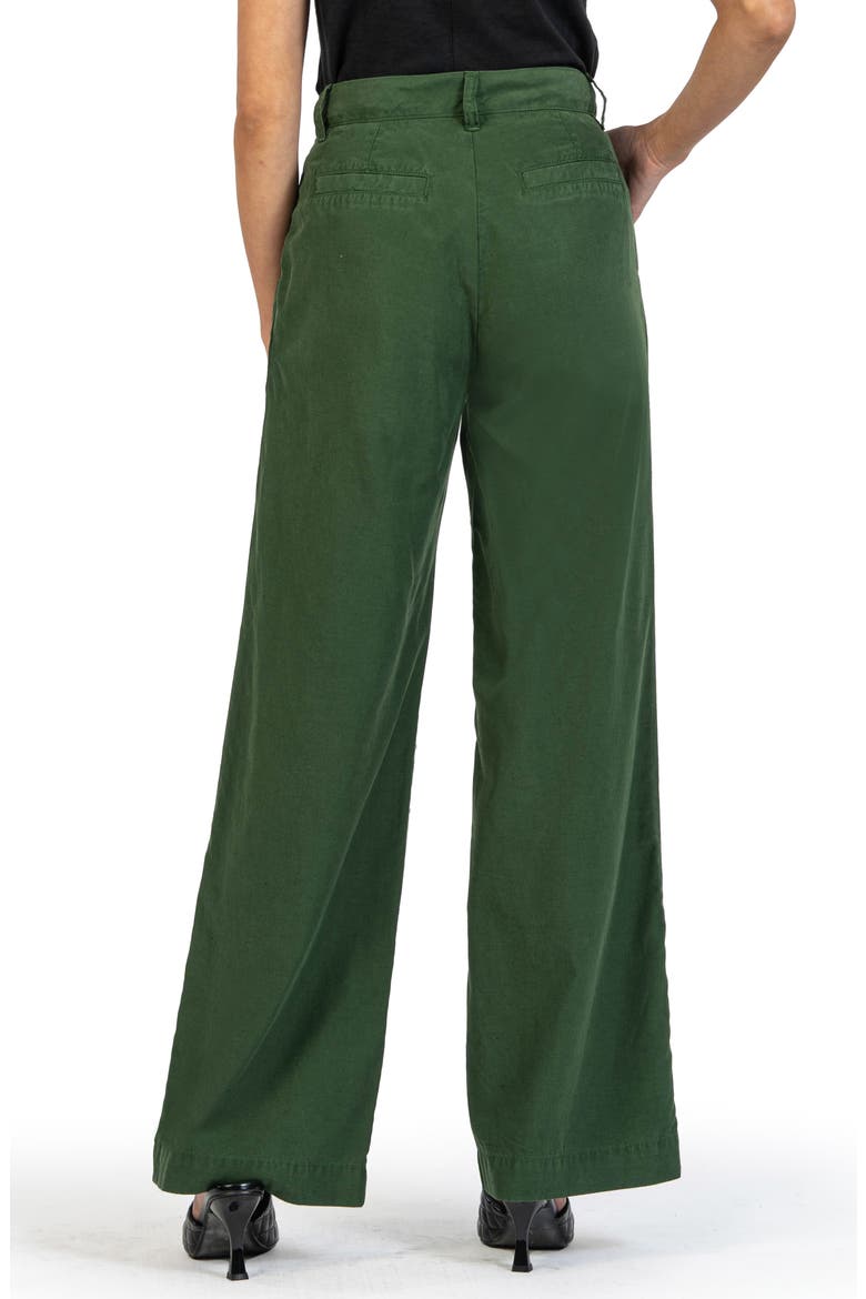 Rory High Waist Wide Leg Pants, Alternate, color, FOREST