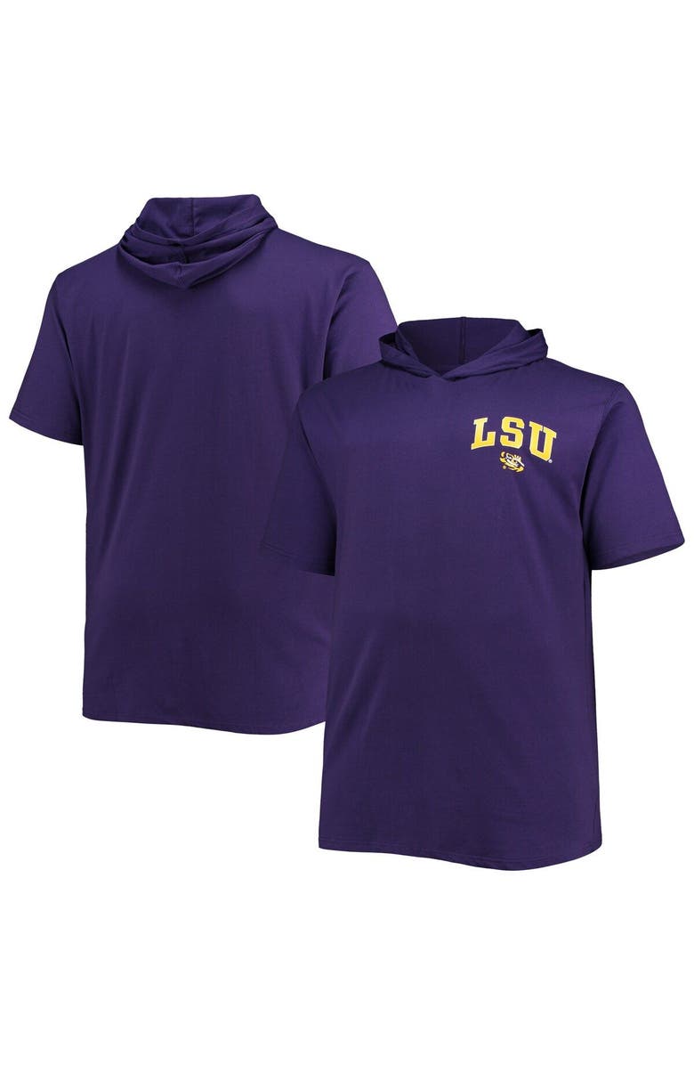 PROFILE Men's Purple LSU Tigers Big & Tall Team Hoodie T-Shirt, Main, color, 