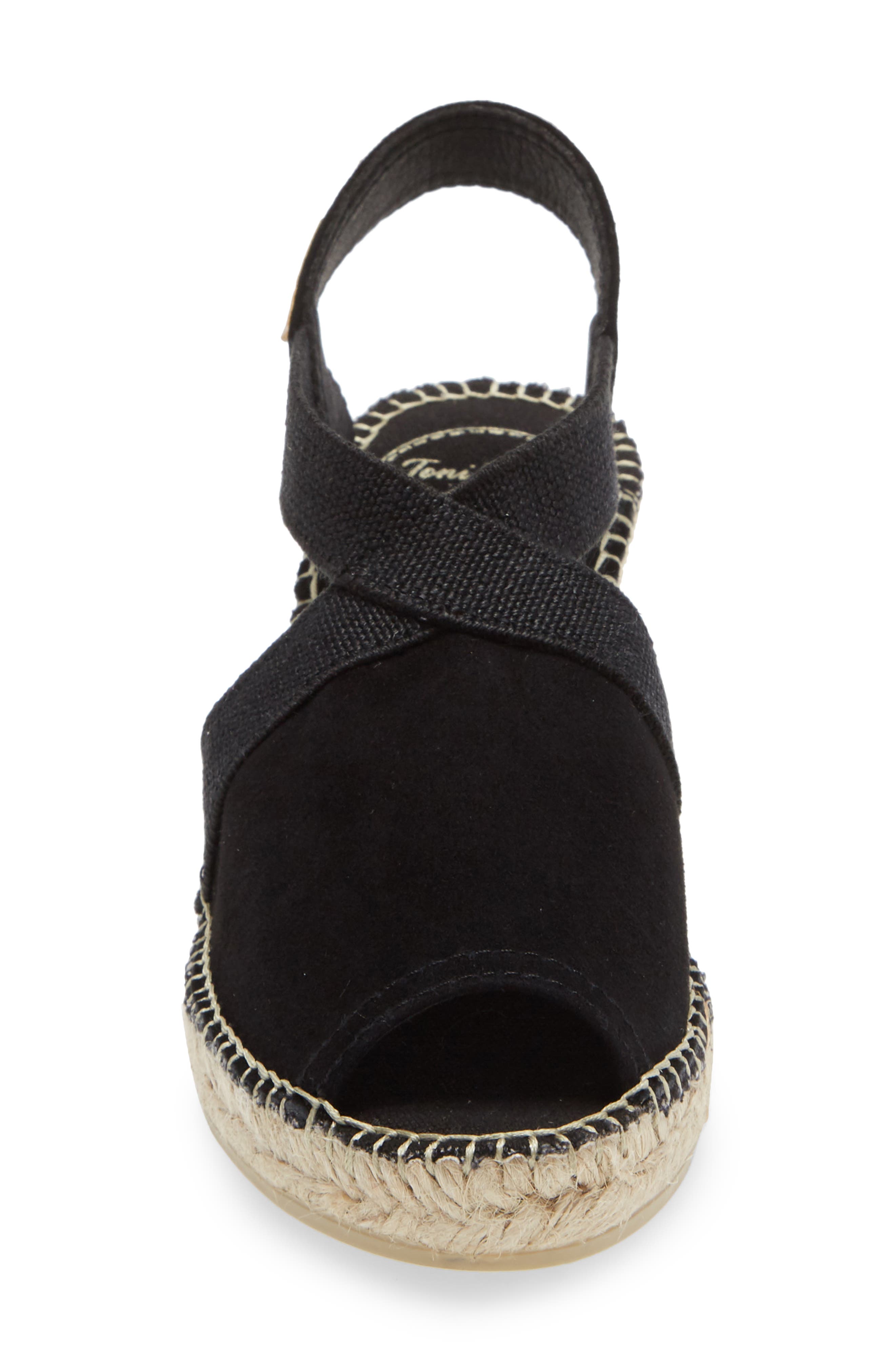 Toni Pons Breda Sandal, Alternate, color, Black Suede