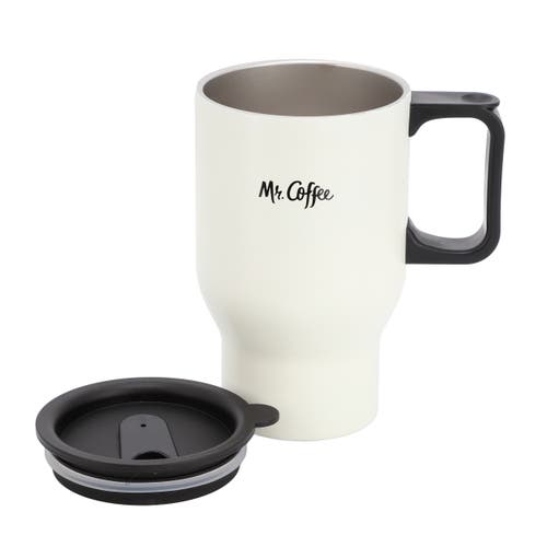 Mr Coffee Mr. Coffee Javelin 2 Piece Thermal Bottle And Travel Mug Set In White