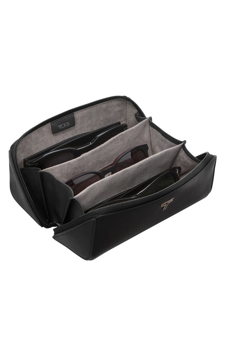 Belden Sunglasses Case, Alternate, color, BLACK/ GUNMETAL