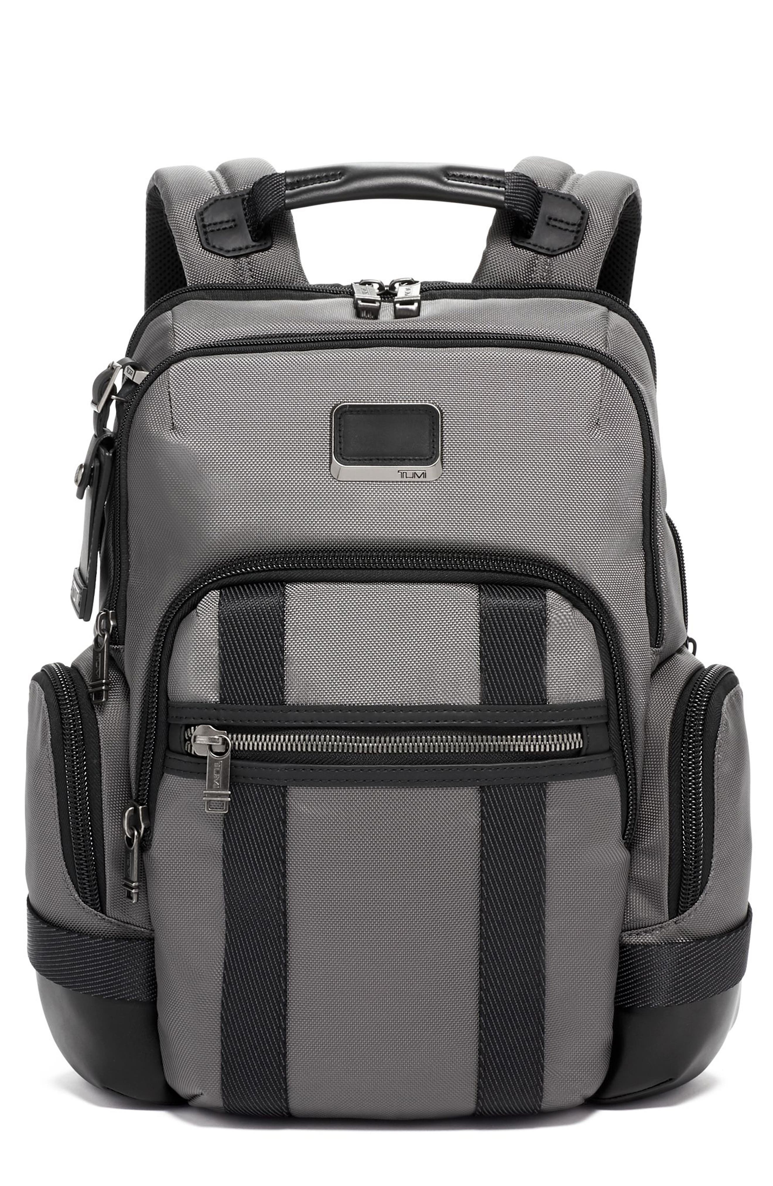 TUMI Alpha Bravo Nathan Expandable Backpack, Main, color, 