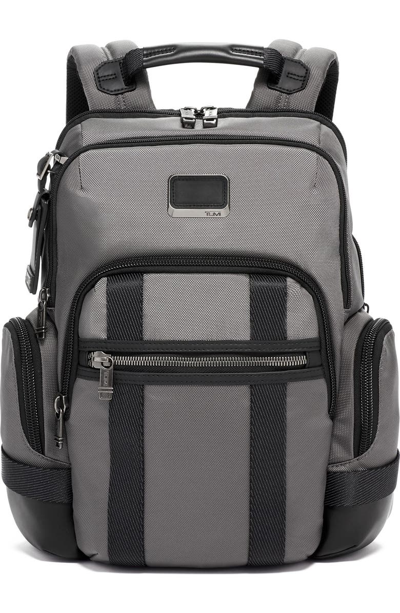 TUMI Alpha Bravo Nathan Expandable Backpack, Main, color,