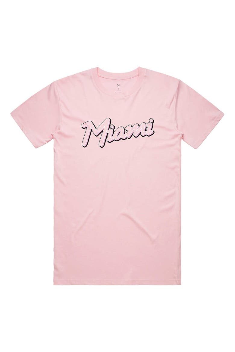 Unisex Peace Collective Pink Inter Miami CF Vice Essentials T-Shirt, Alternate, color, Pink