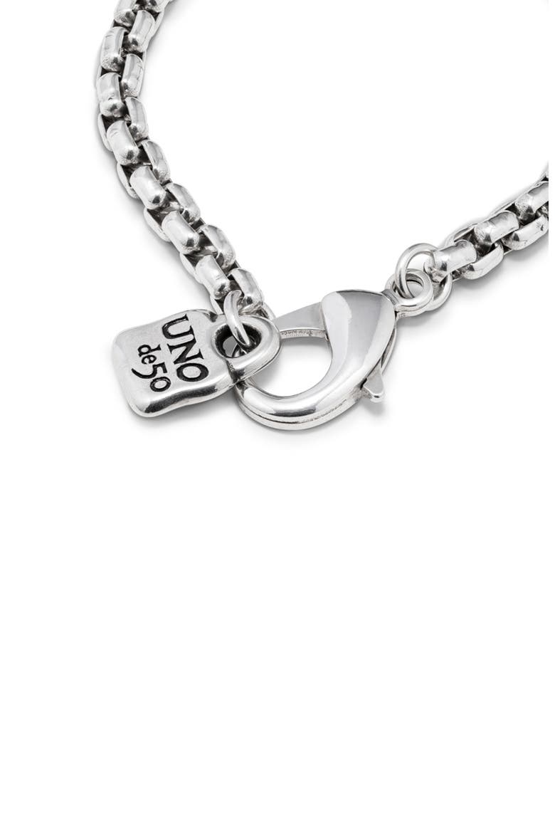 Link Chain Bracelet, Alternate, color, Silver
