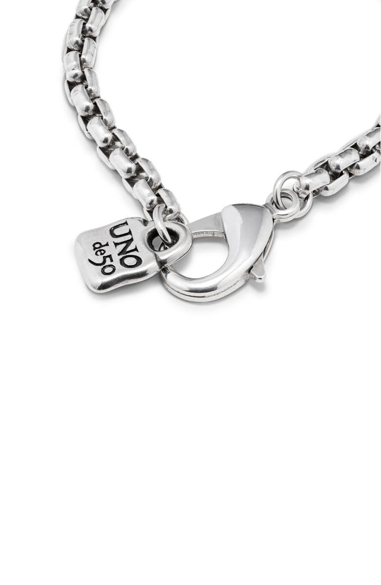 UNODE50 Link Chain Bracelet, Alternate, color, Silver