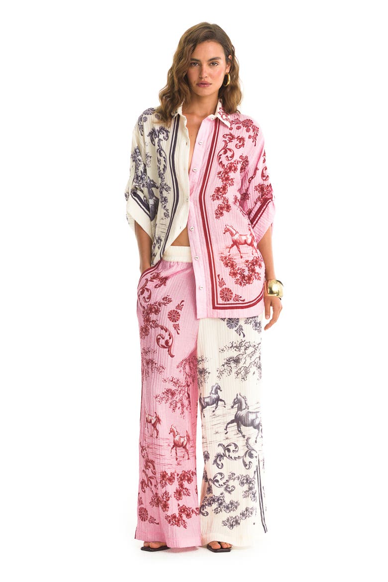 Chrissy Celinna Cover-Up Shirt, Alternate, color, MULTICOLOR