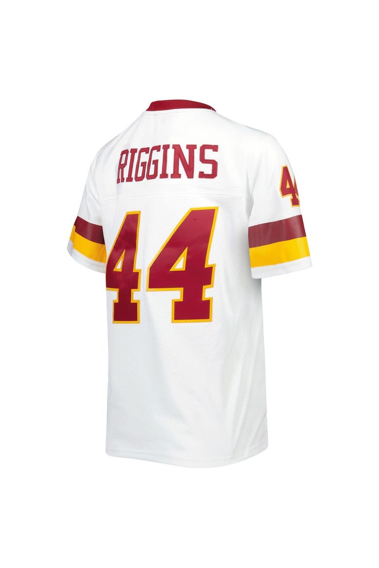 Women's Mitchell & Ness John Riggins White Washington Football Team Legacy Replica Player Jersey, Alternate, color, White