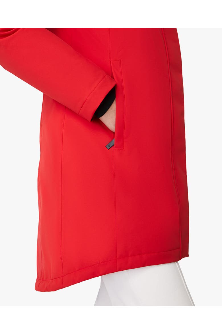GENIA | Hooded Down Winter Jacket, Alternate, color, Fiery Red
