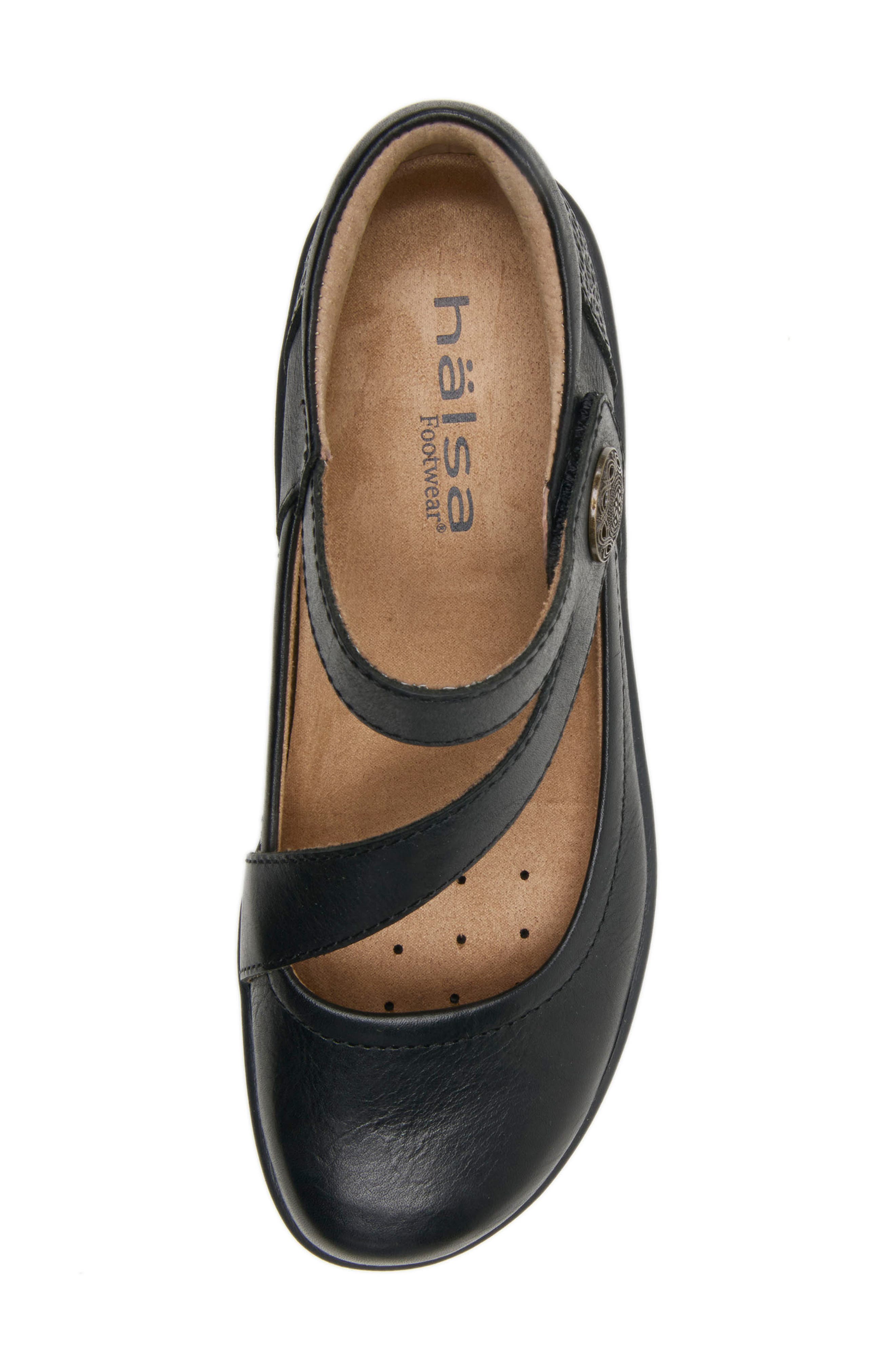 Hälsa Footwear Ava Flat, Alternate, color, Black