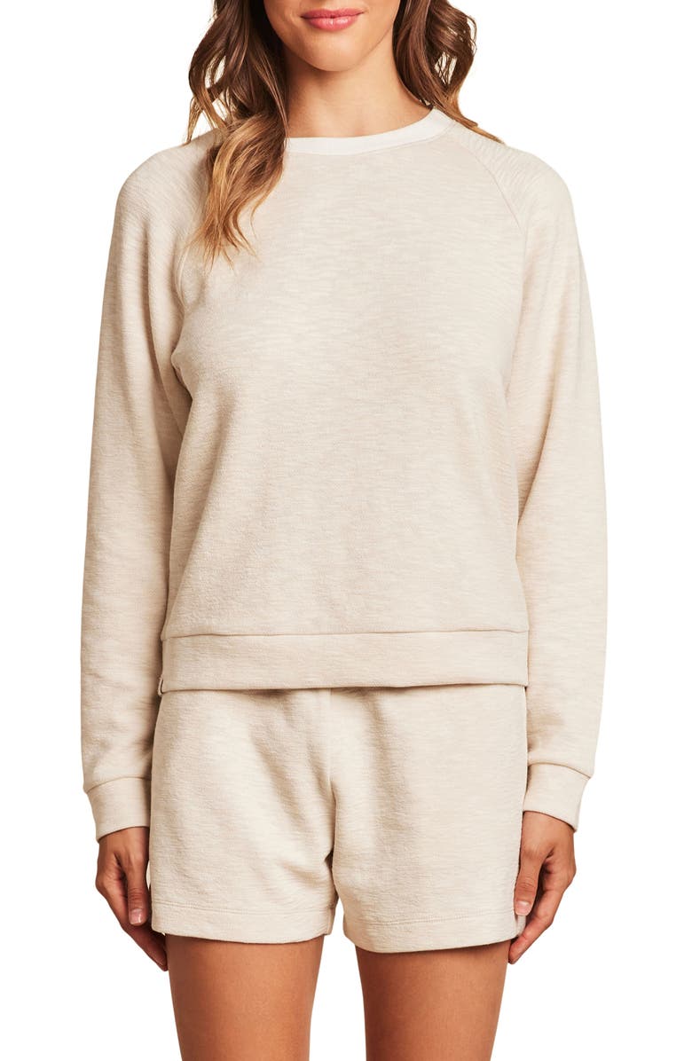 Barefoot Dreams<sup>®</sup> Malibu Collection<sup>®</sup> Slubbed Pullover, Main, color,