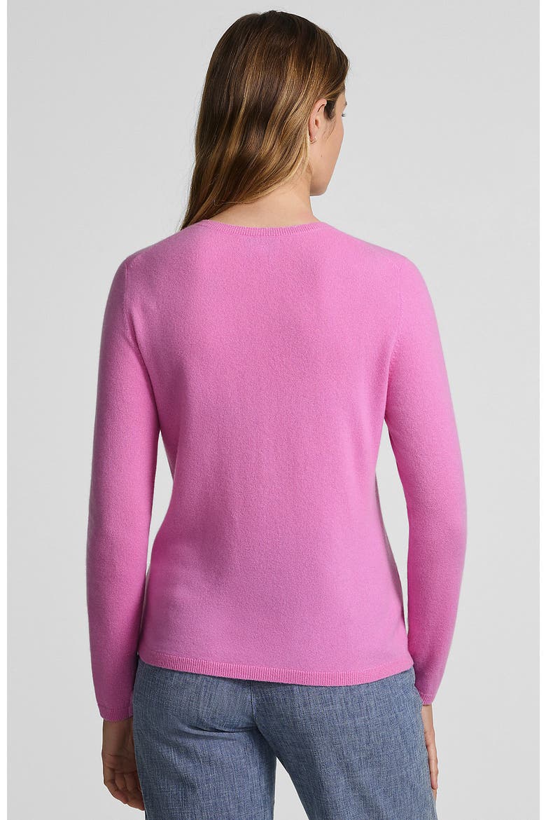 Cashmere Cardigan Sweater, Alternate, color, Aster Pink