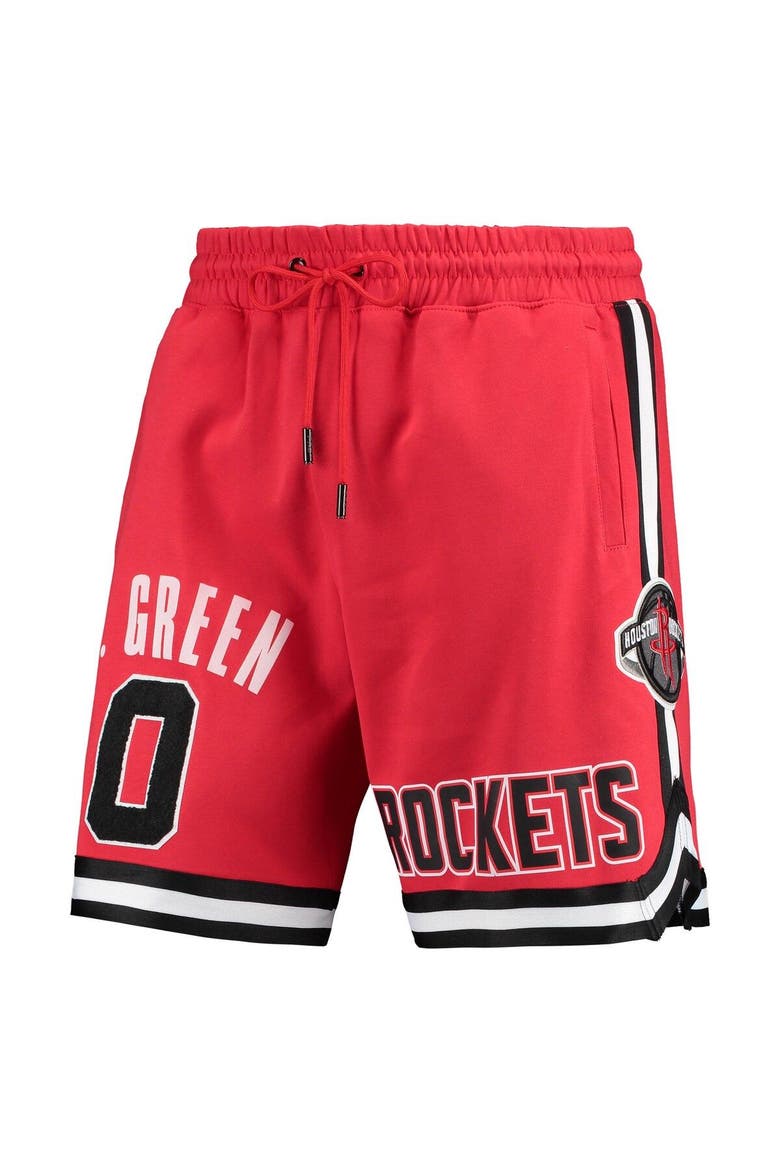Men's Pro Standard Jalen Green Red Houston Rockets Player Replica Shorts, Alternate, color, Red