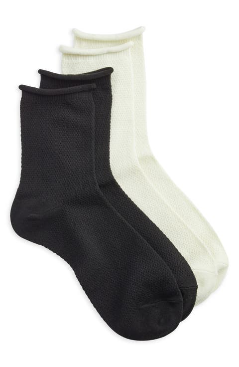 Linear Assorted 2-Pack Crew Socks