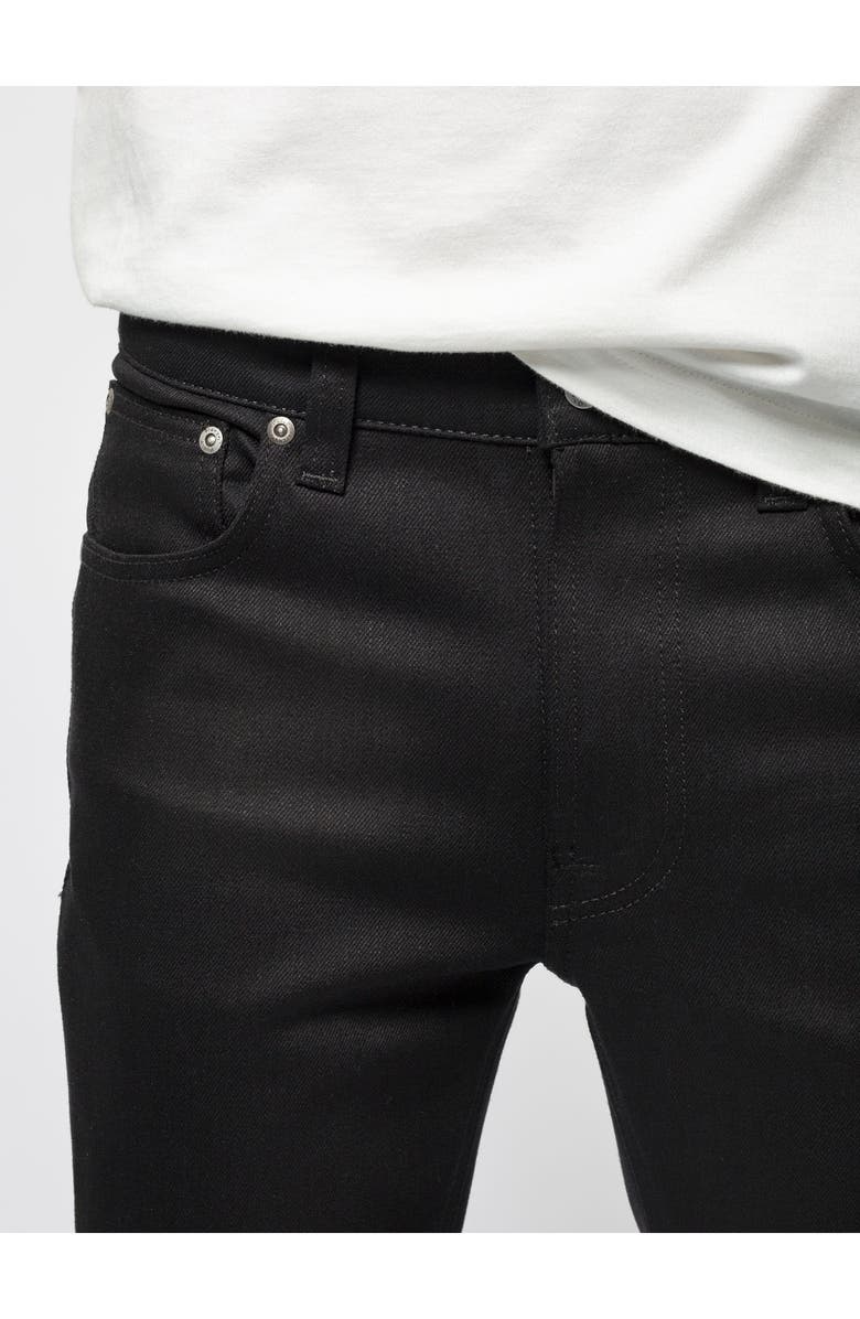 Nudie Jeans Lean Dean Slim Tapered Fit Jeans, Alternate, color, Dry Everblack