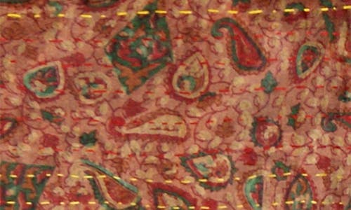 Taj Hotel Kantha Silk Blend Throw Blanket In Multi 15