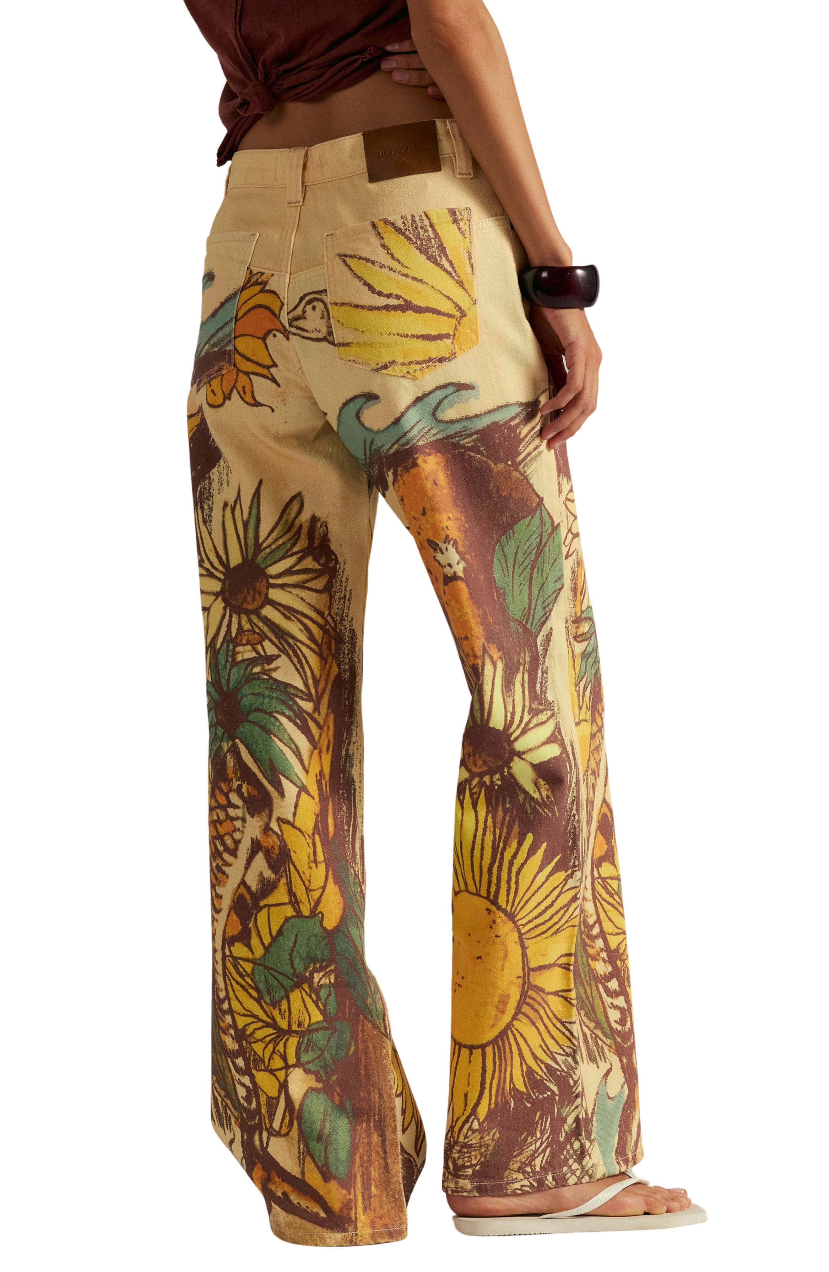 Free People Illusions Slouchy Straight Leg Jeans — фото 3