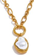 Alais Branche Paige Baroque Pearl Necklace