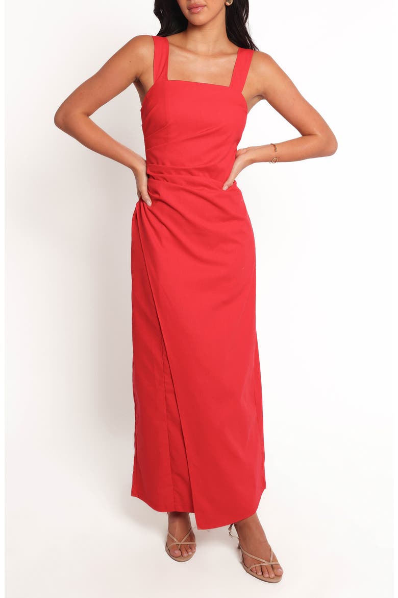 Caterina Maxi Dress, Main, color, RED