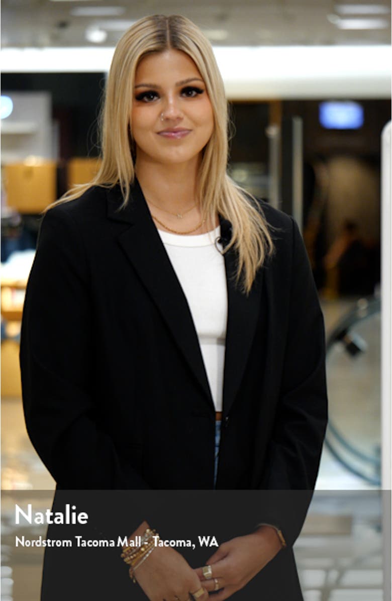 Rib Mock Neck Sweater, sales video thumbnail