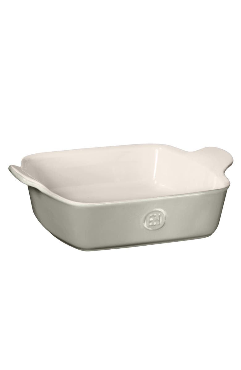 Emile Henry HR Modern Classics Square Baking Dish, 9" x 9", Main, color, Pearl Gray