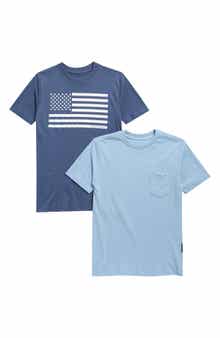 Lucky Brand Kids' 2-Pack Assorted T-Shirts