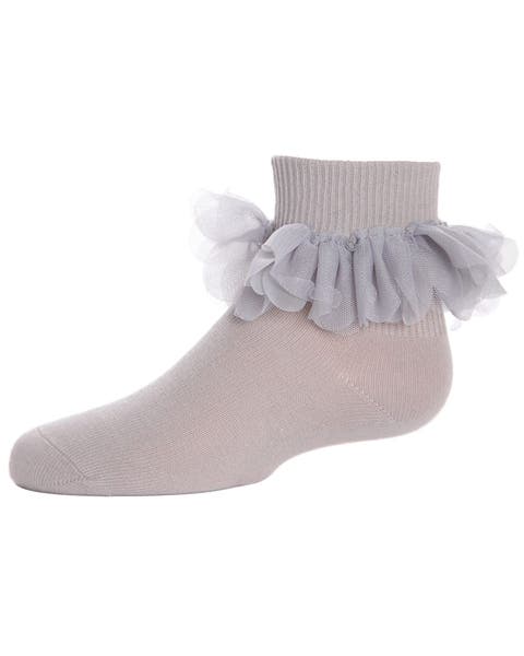 Hello Darlin' Flower Petal Anklet Socks (Toddler, Little Kid & Big Kid)