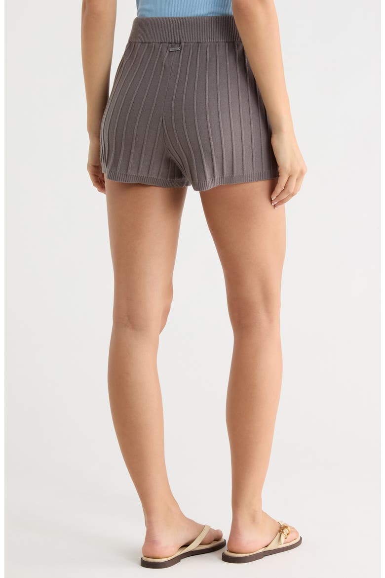 Daylight Sweater Shorts, Alternate, color, CHARCOAL GRAY