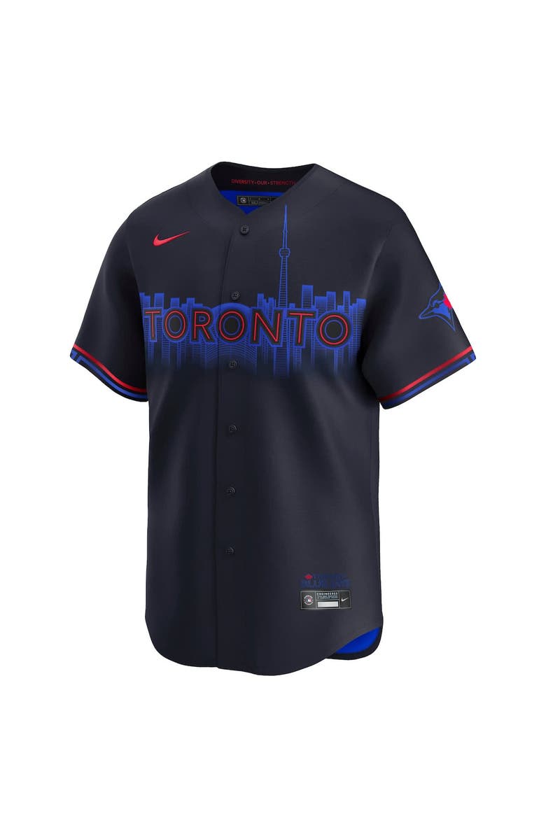 Nike Men's Nike Blue Toronto Blue Jays City Connect Limited Jersey, Alternate, color, 