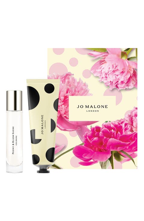 Peony & Blush Suede Cologne & Hand Cream Layering Set