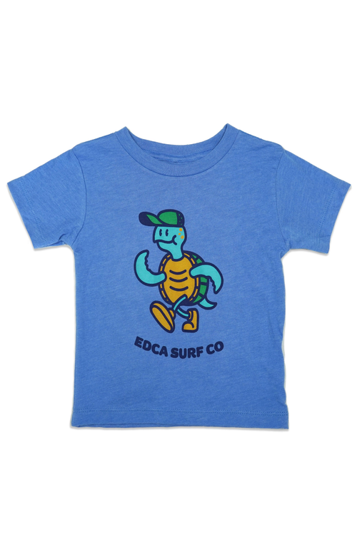 Everyday California Turtle Tee In Blue
