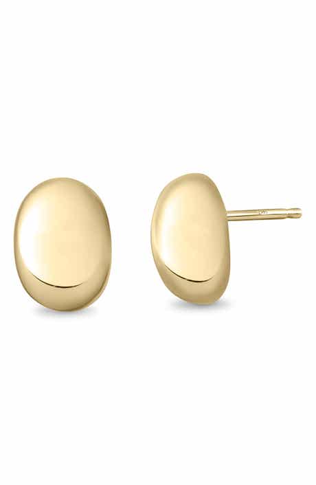 14k Gold Stud Earrings