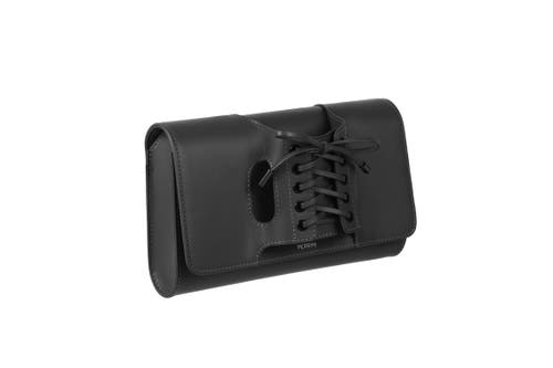 Perrin Paris Corsette Clutch In Black