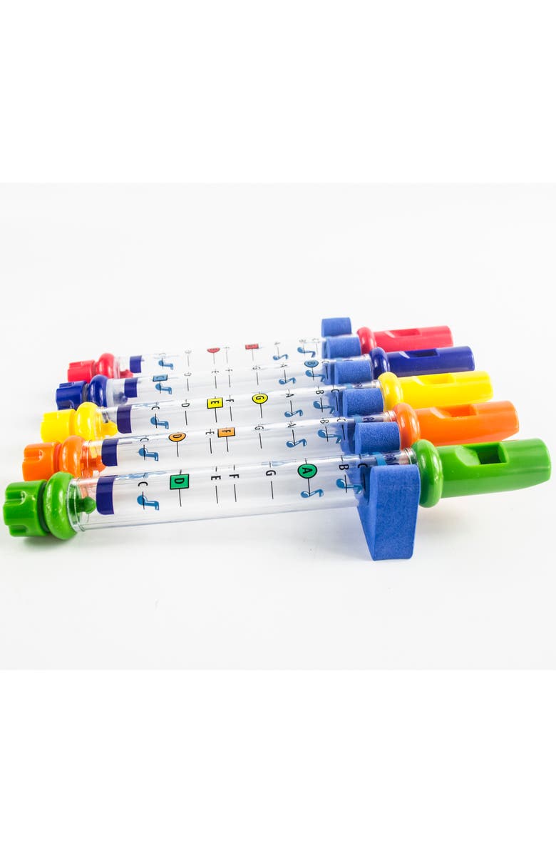 Buddy & Barney Bath Time Water Flutes, 5 Pieces, Kid 3+, Alternate, color, Multicolored