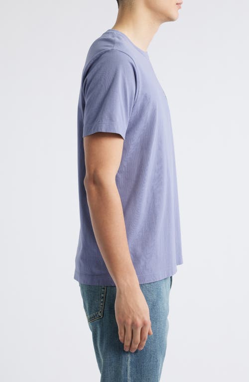 Rag & Bone Men's Dagger Short-sleeve T-shirt In Washed Purple