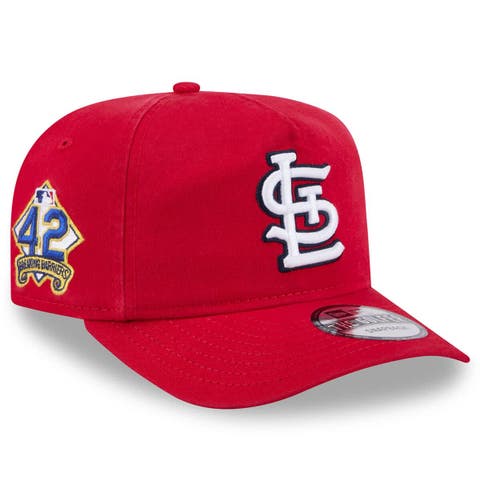 Men's New Era  Red St. Louis Cardinals 2025 Jackie Robinson Day Golfer Adjustable Hat