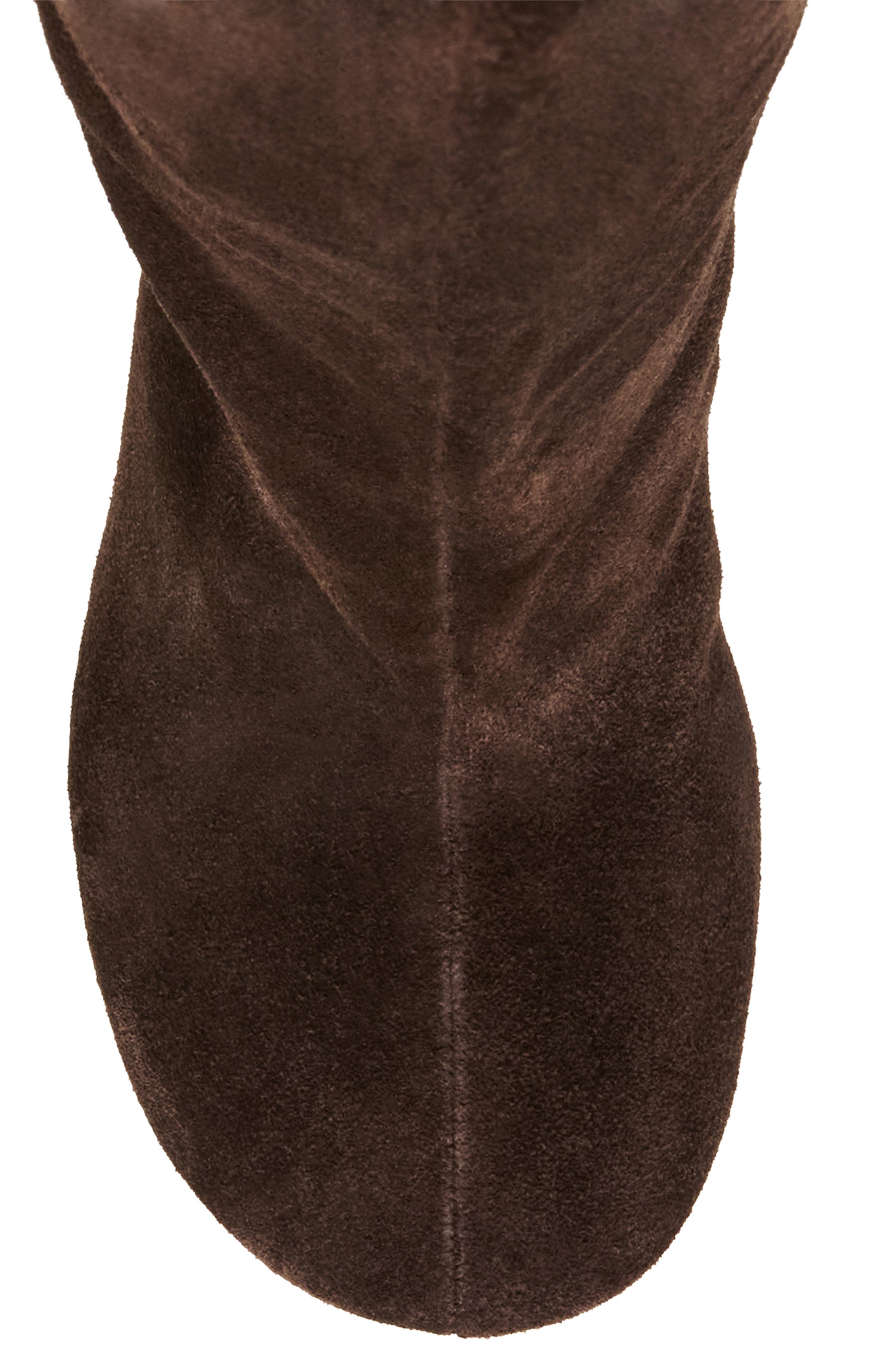 Steve Madden Allison Over the Knee Boot, Alternate, color, Brown Suede