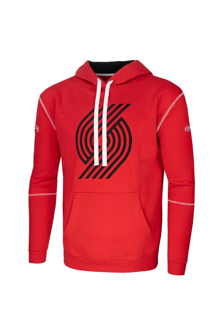 Unisex Red Stadium Essentials Portland Trail Blazers Monument Pullover Hoodie, Alternate, color, Red