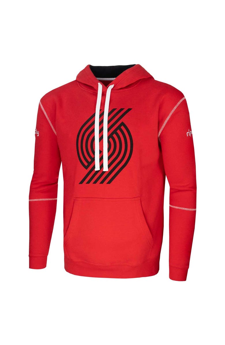 Stadium Essentials Unisex Red Stadium Essentials Portland Trail Blazers Monument Pullover Hoodie, Alternate, color, Red