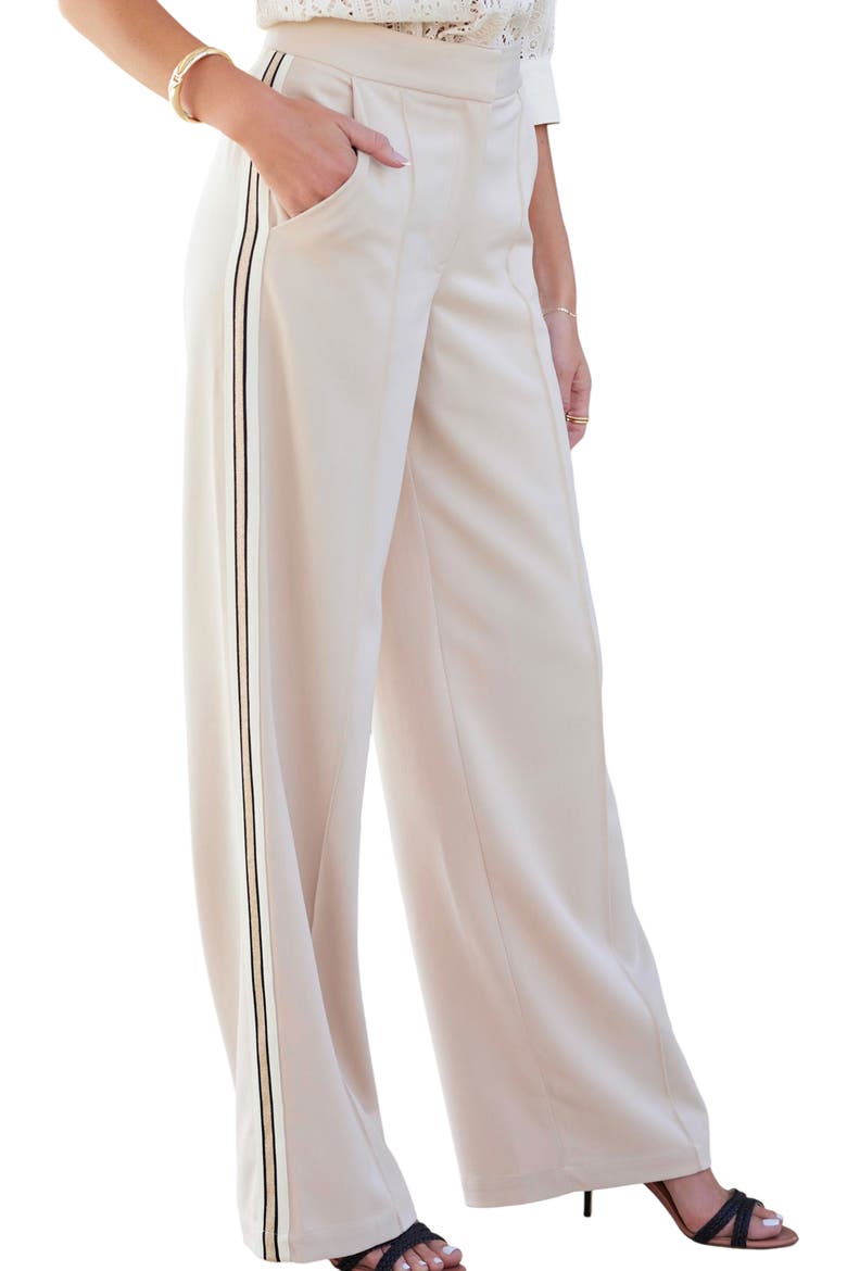 Harland Tencel Dress Pant, Main, color, Beige
