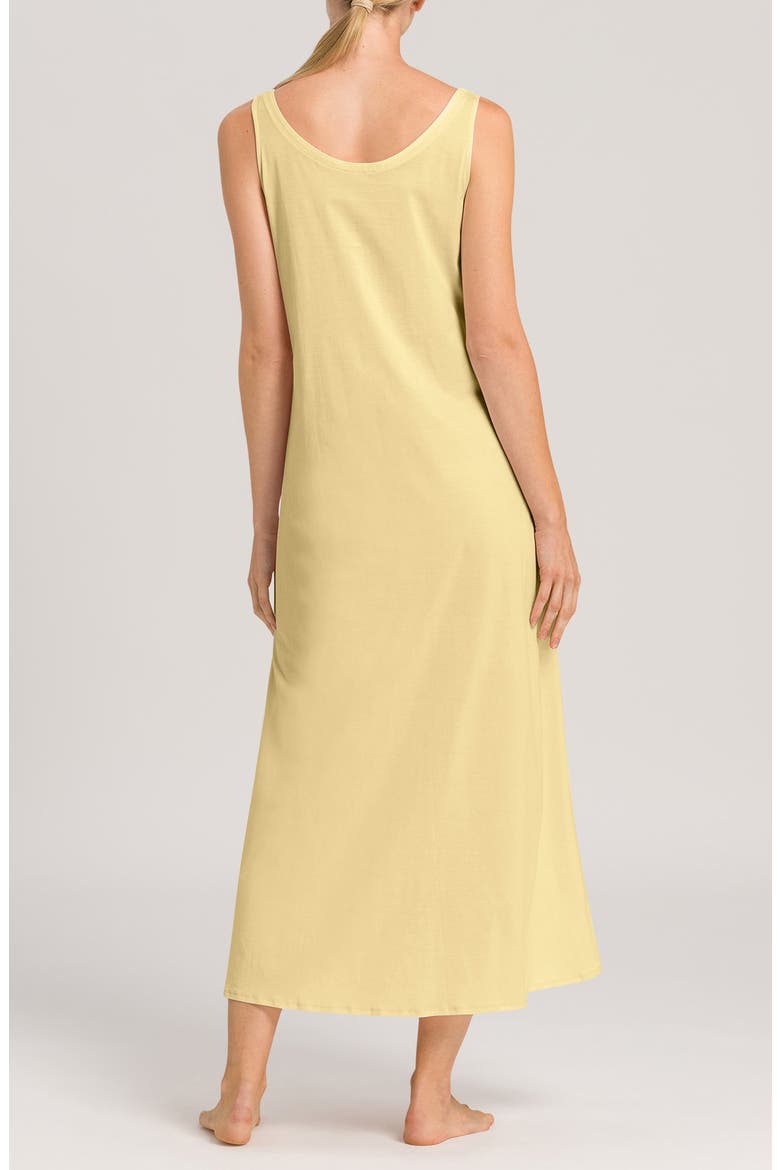 Cotton Deluxe Long Tank Gown, Alternate, color, VANILLA HIGHLIGHT